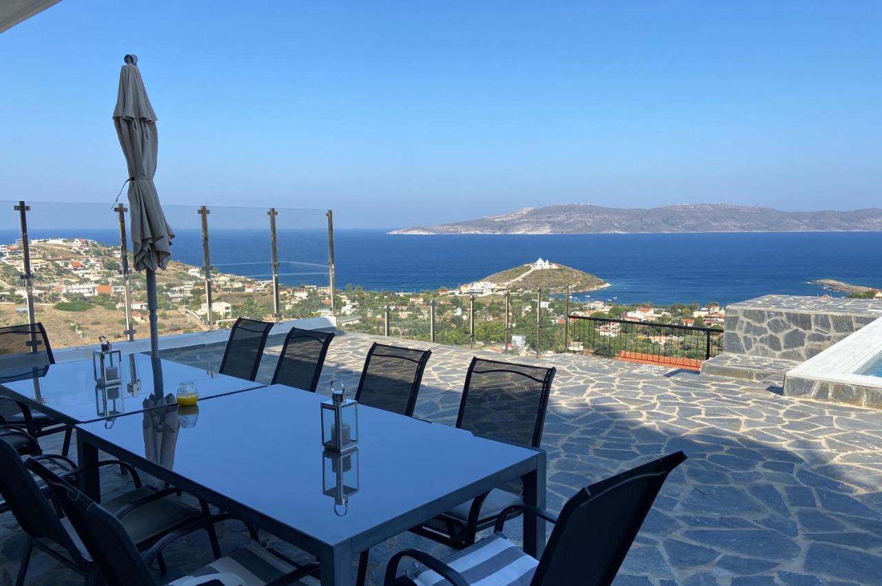 Villa Panorama Agia Marina Mikrolimanou Luaran gambar