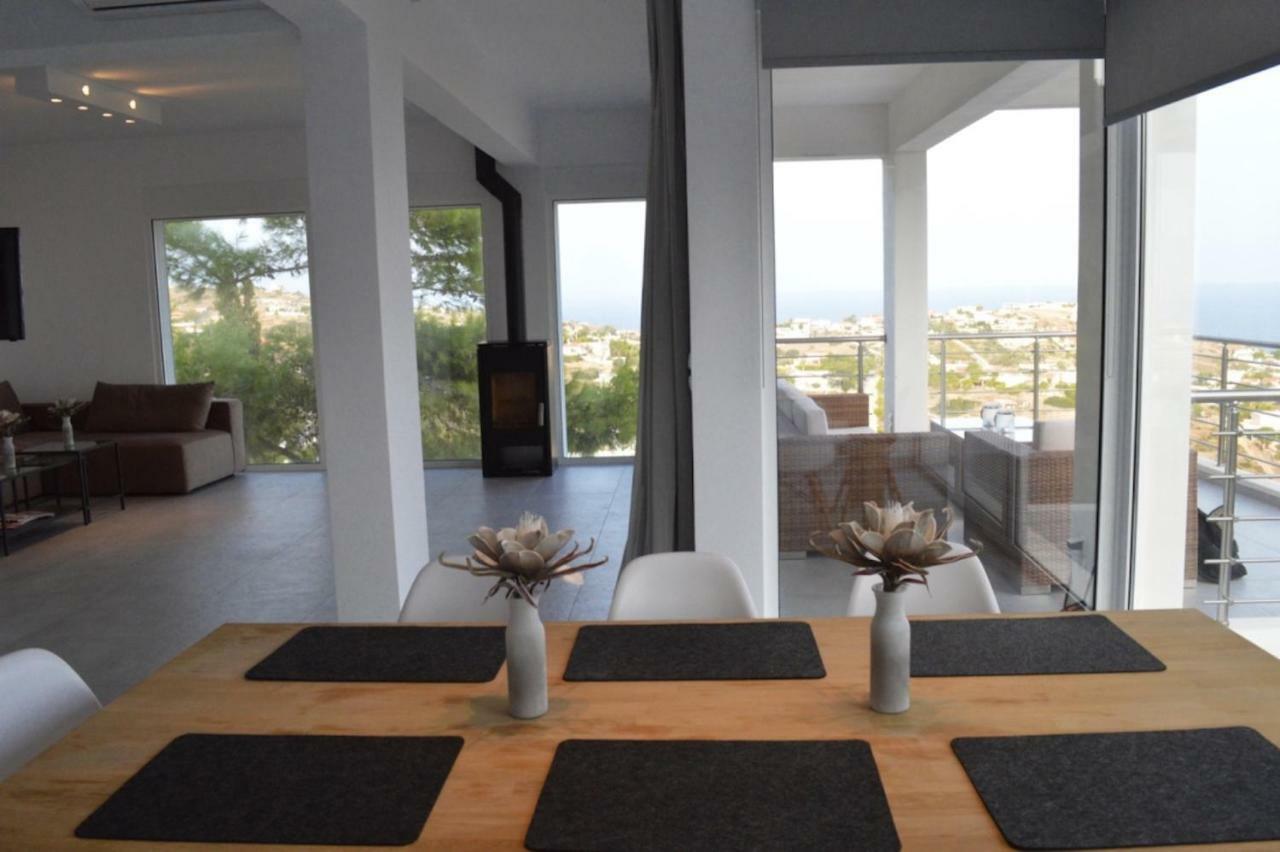 Villa Panorama Agia Marina Mikrolimanou Luaran gambar